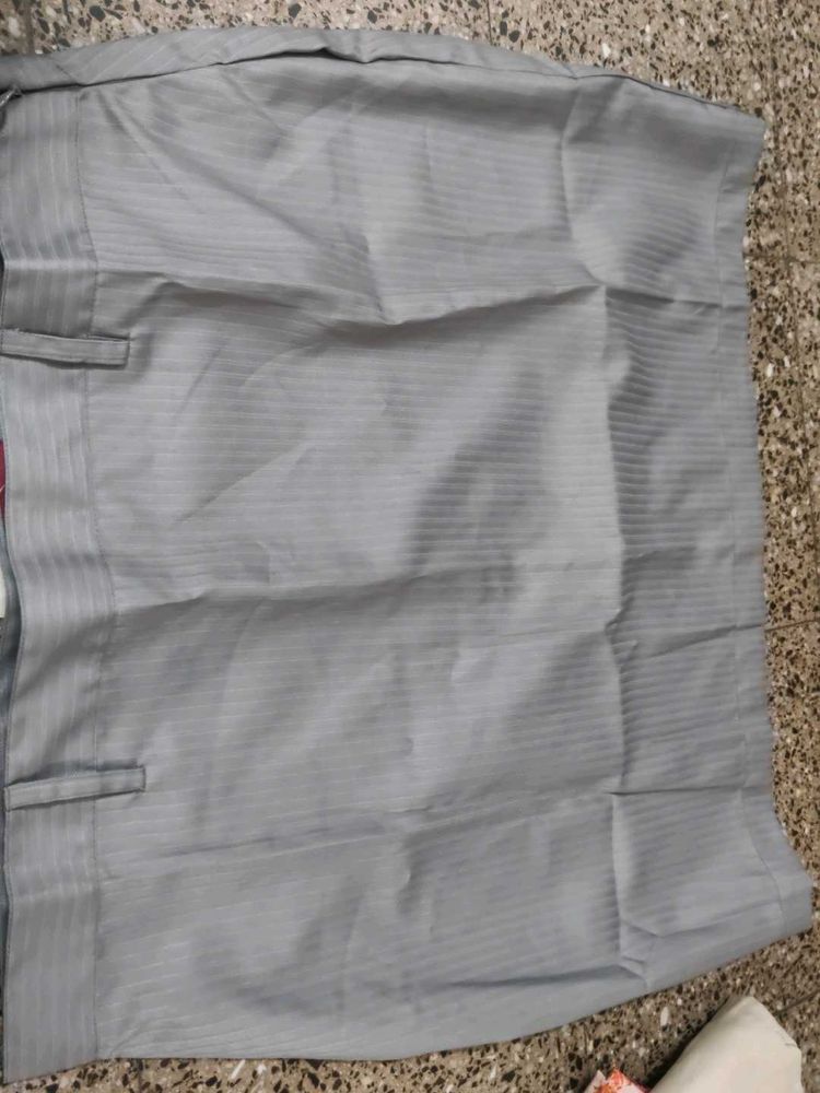 Grey Pencil Skirt