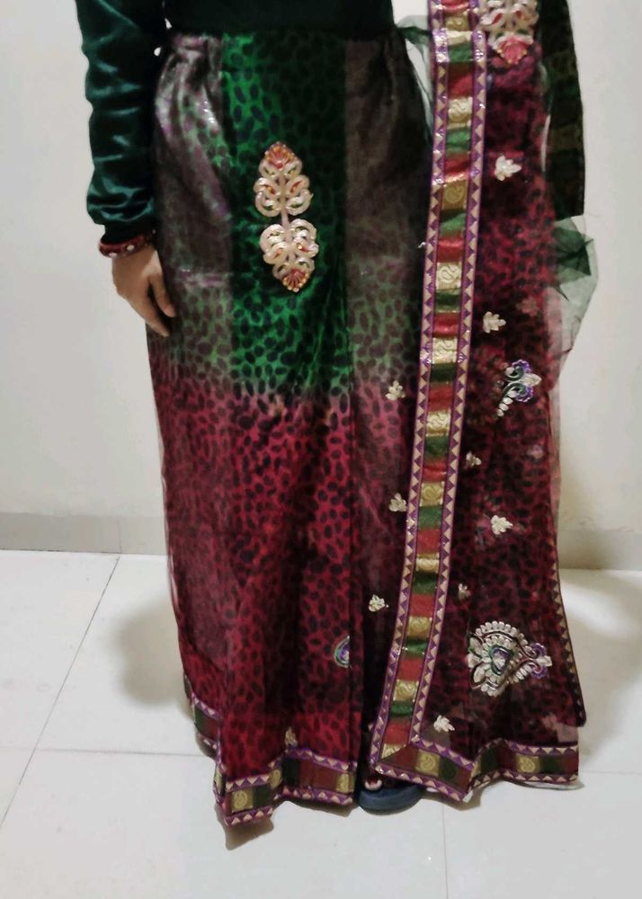 Beautiful Ready Made Net Saree 👌👌