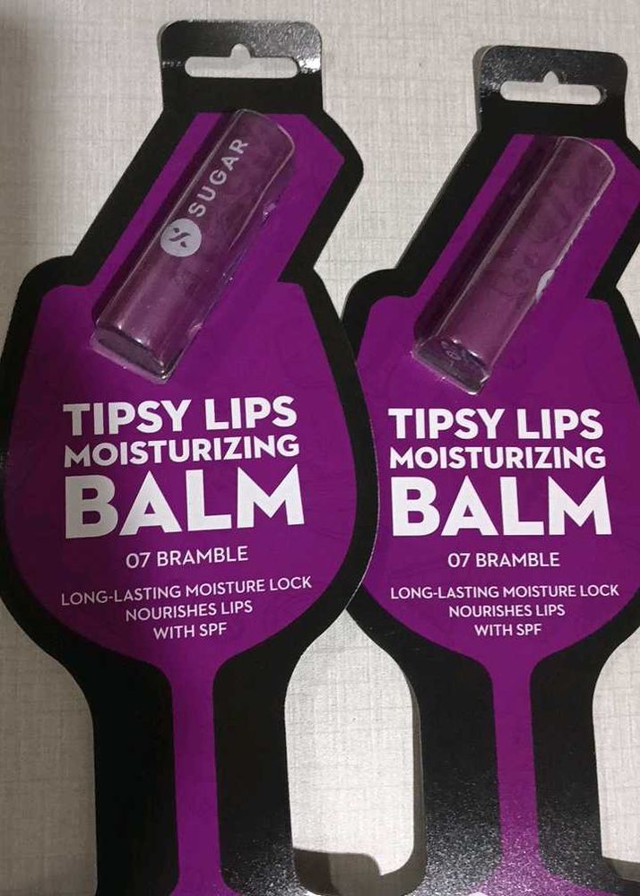 SUGAR Tipsy Lips Balm Pack Of 2 With Extra Freebi