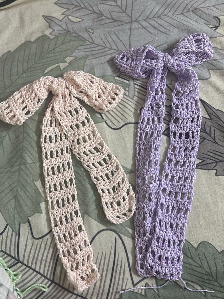 multi wear Crochet scarfs