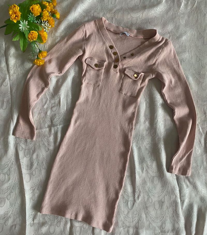 Pink Bodycon Dress🎀