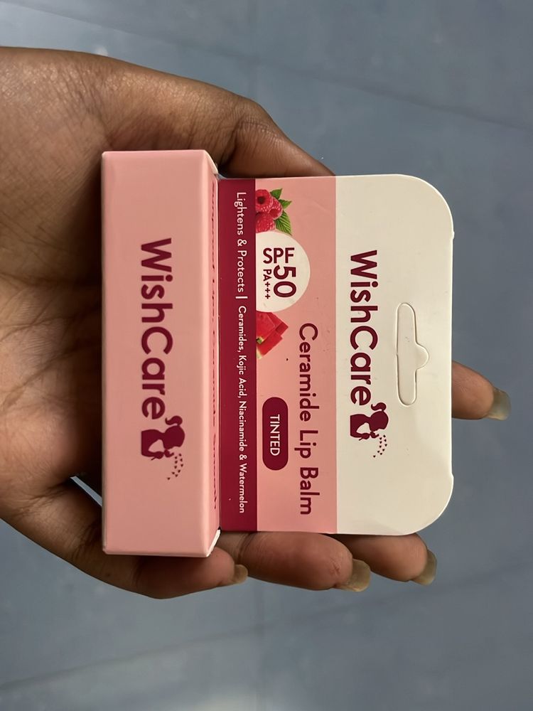 Brand New Wishcare Lip Balm With SPF50