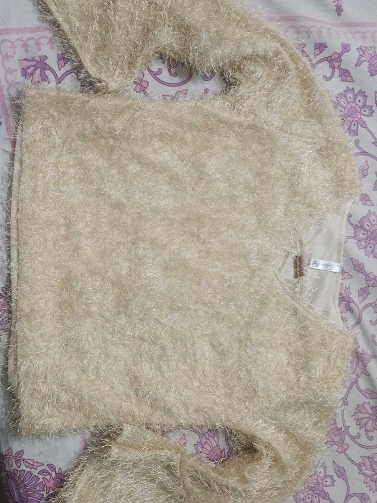 Fuzzy Knit Top