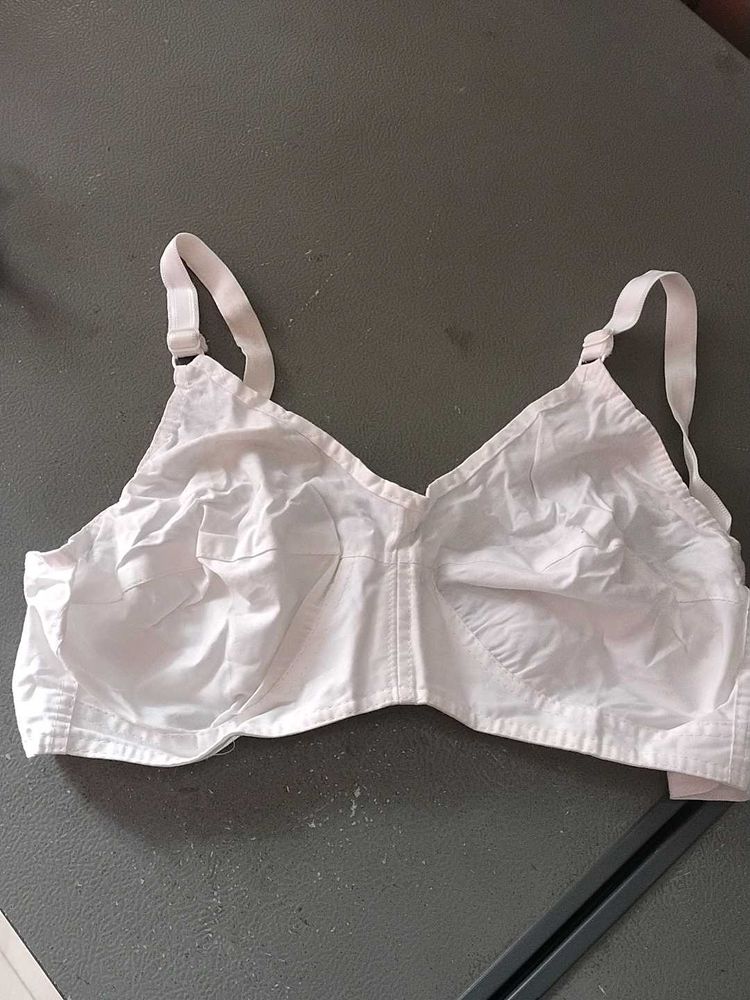 White Comfort Bra