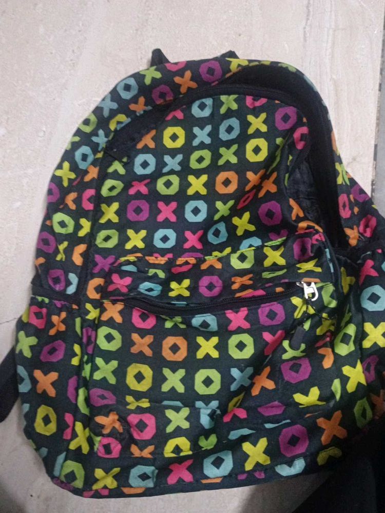Colorful Pattern Backpack