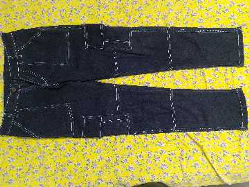 Navy Blue Cargo Pants