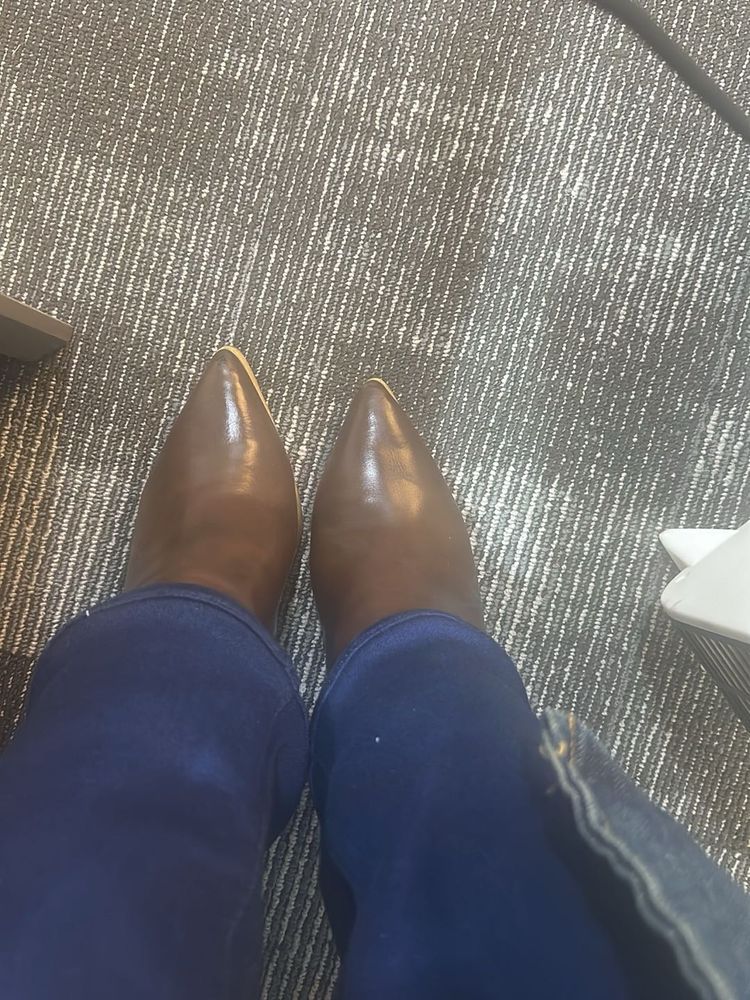 Brown Pointed-Toe Heels