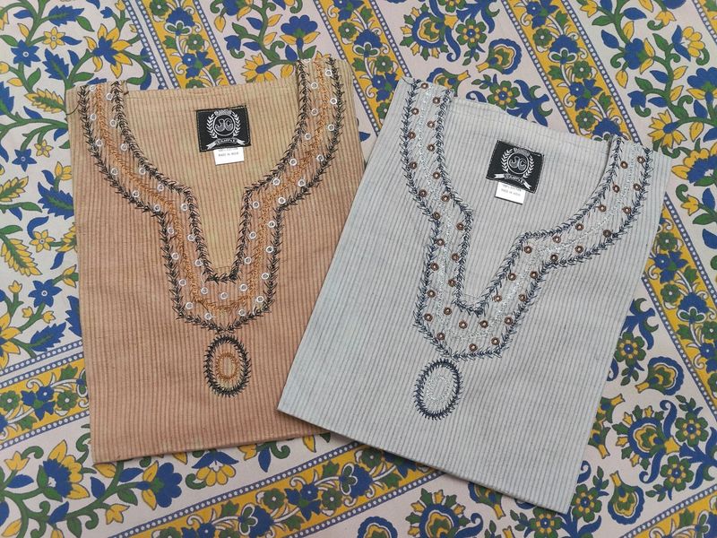 Combo of 8 Straight Cotton Kurta, Women&#39;s Kurti