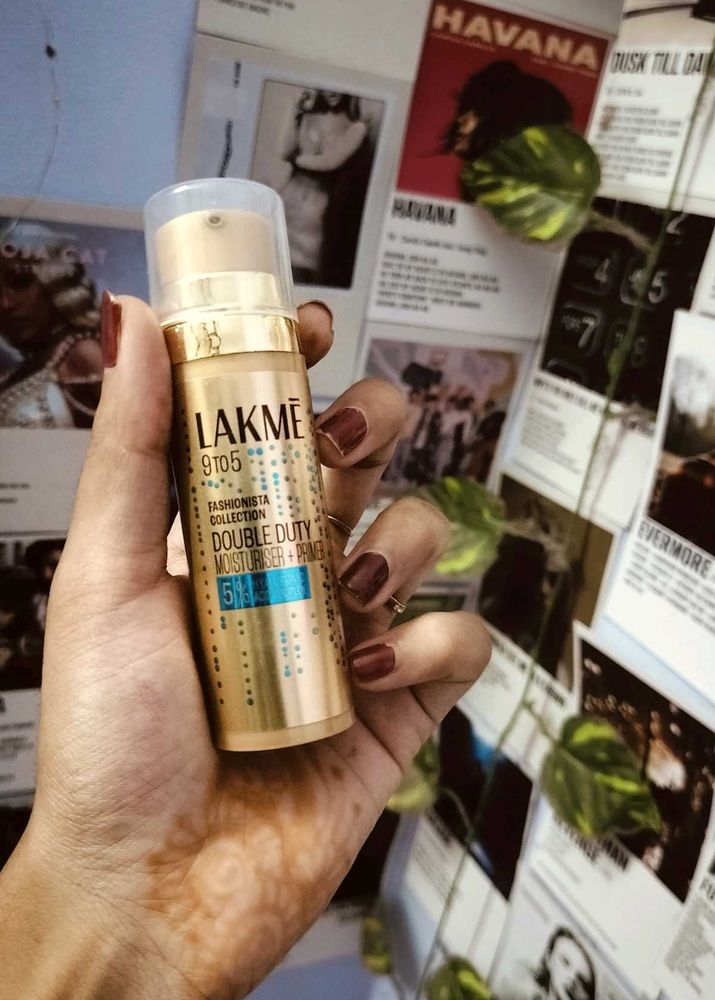 Lakme 9to5 Double Duty Moisturizer + Primer