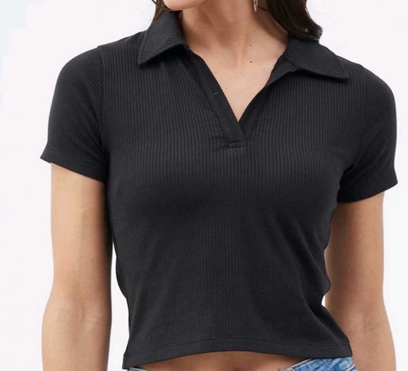 Black Polo T Shirt