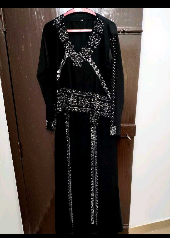Elegant Black Ethnic Gown