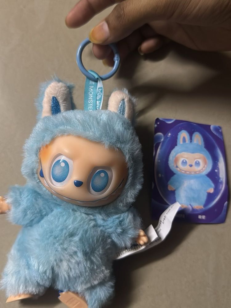 Blue Labubu
