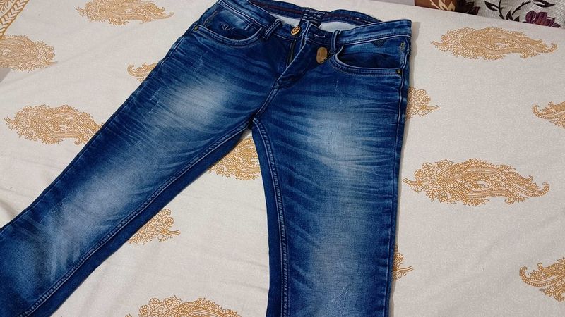 Stylish Blue Denim Jeans