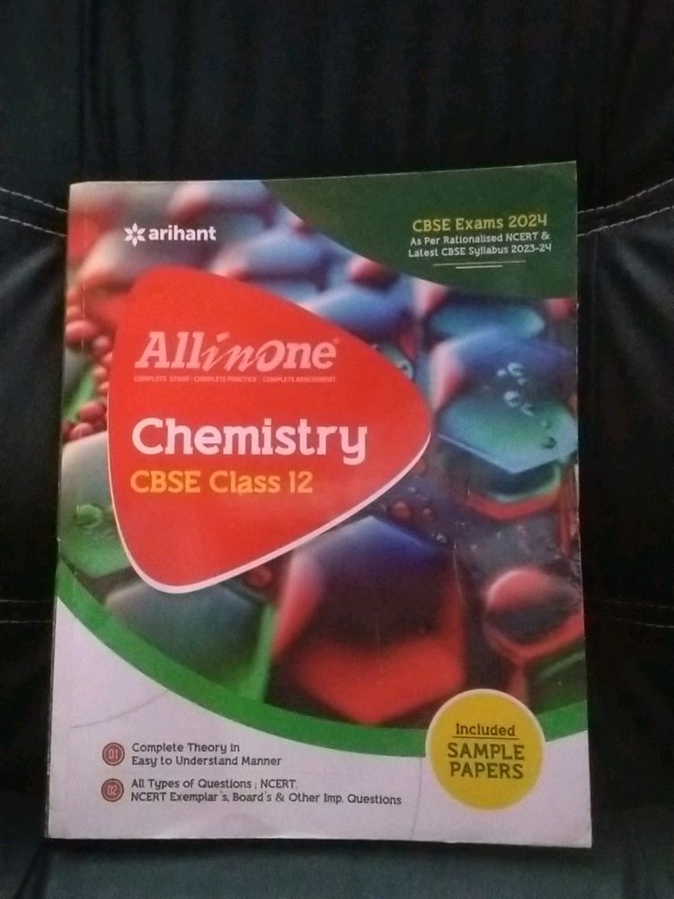 All in one chemistry class 12 CBSE (2023-24)latest book