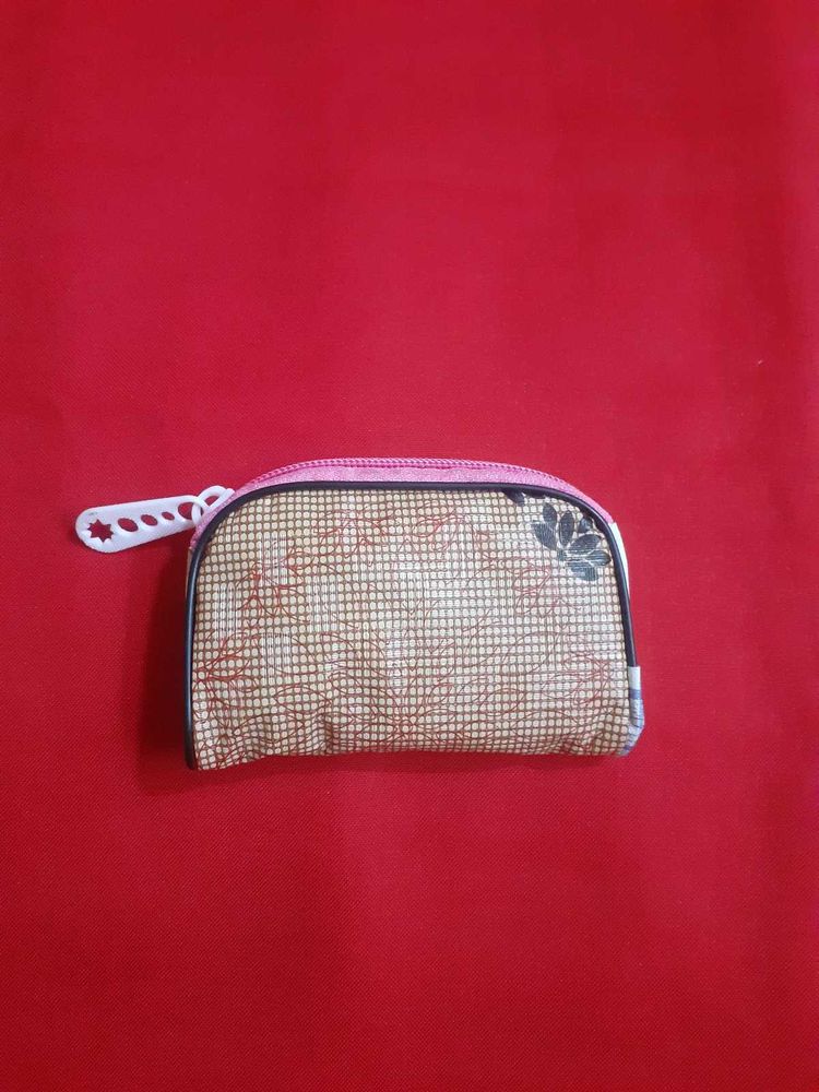 Small Perse Wallet For Women | Floral Zipper Pouch