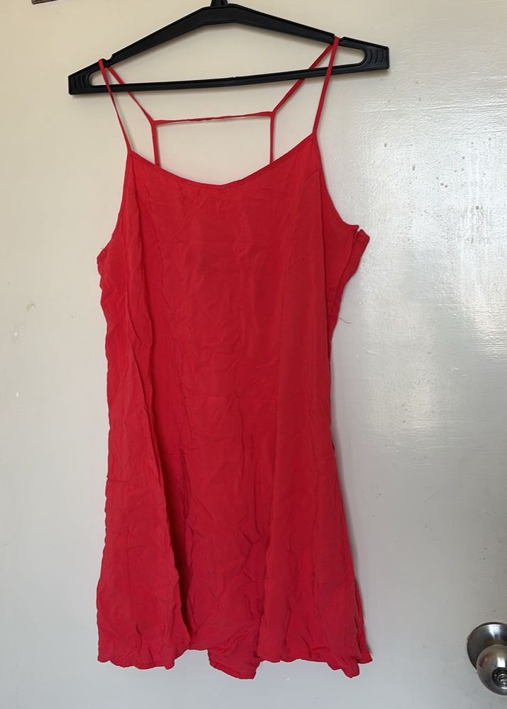 H&amp;M LINEN SLIP DRESS