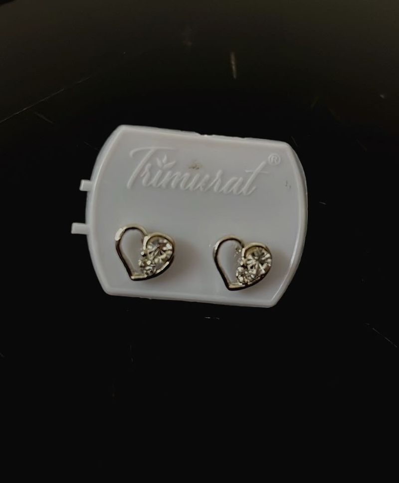 Heart Stud Earrings
