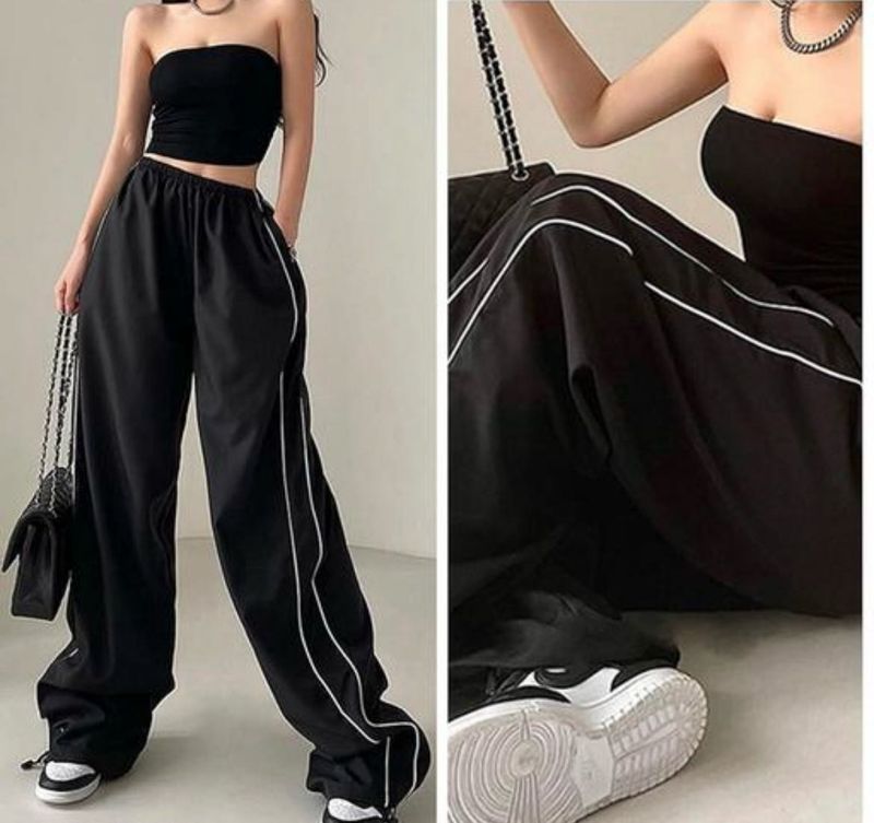 Black Track Pants
