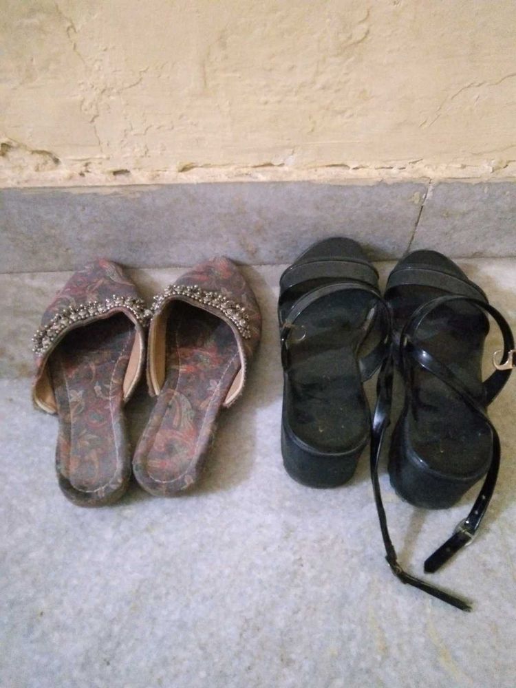 Old And Used Footwear