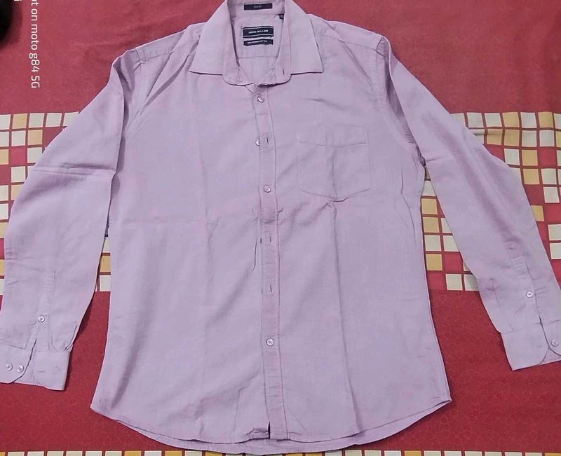 Men's Purple Formal Shirt