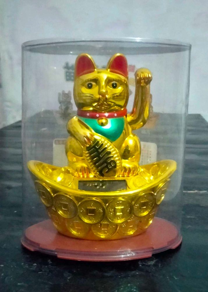 Lucky Cat Moving hand(solar charged)