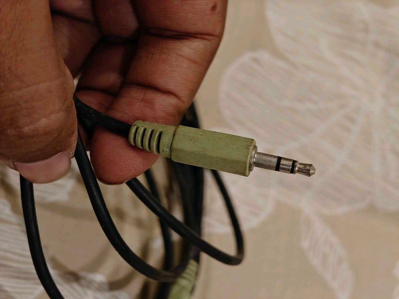 Headphone Audio Aux Male Cable