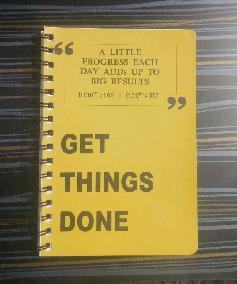 Daily Planner Notebook.
