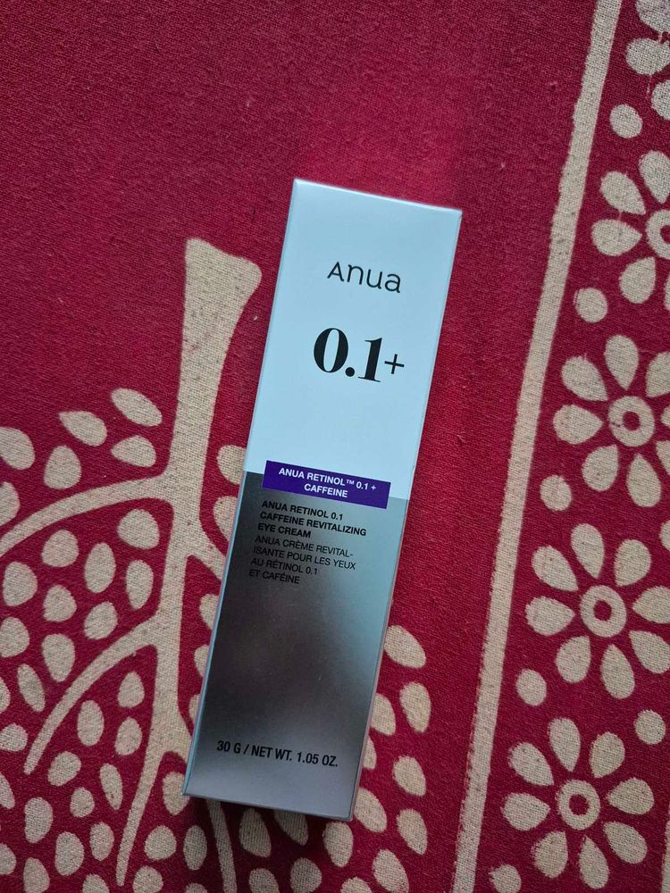 Anua Retinol 0.1 Caffeine Revitalizing Eye Cream