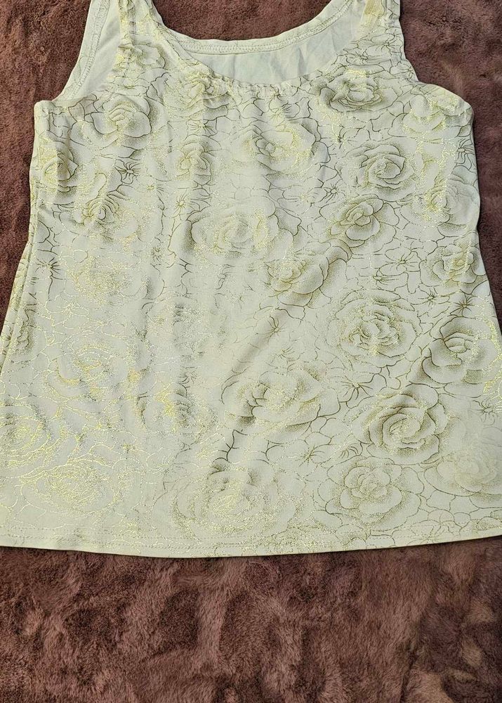 Floral Print Tank Top