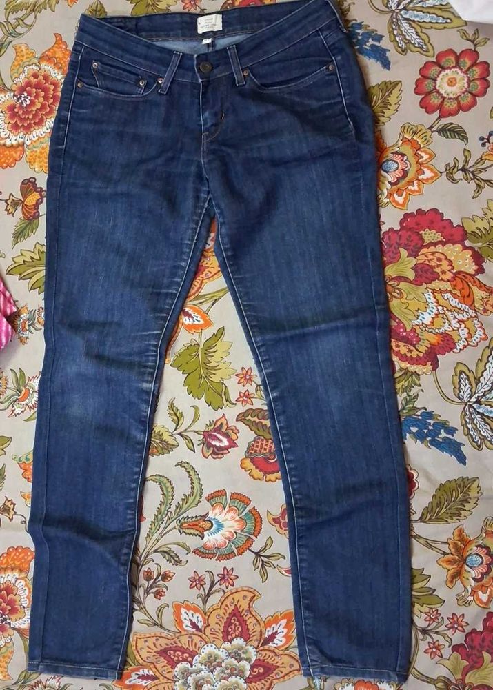 Dark Wash Denim Jeans