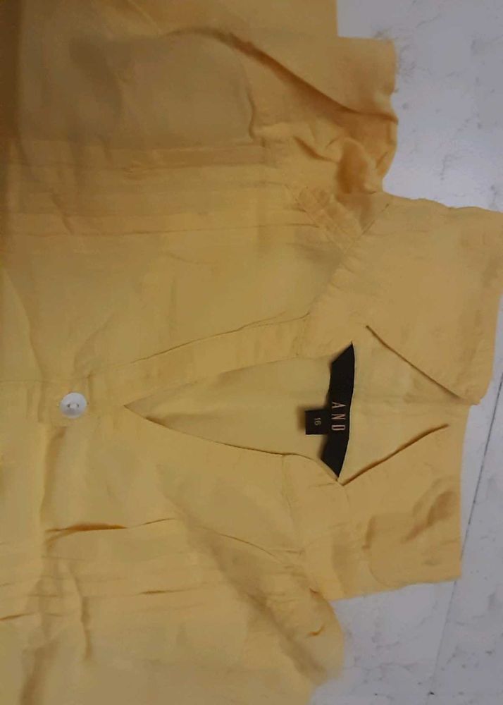 Tunic Short Top.over Jean&#39;s Yellow