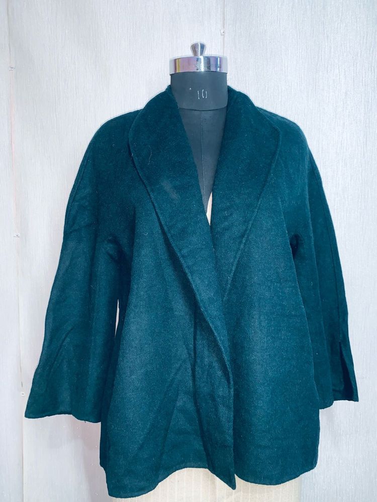 Elegant Dark Green Coat