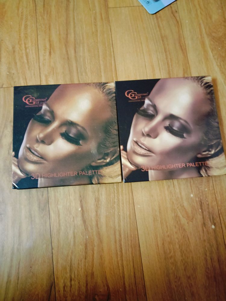 😍😍3D HIGHLIGHTER PALETTE