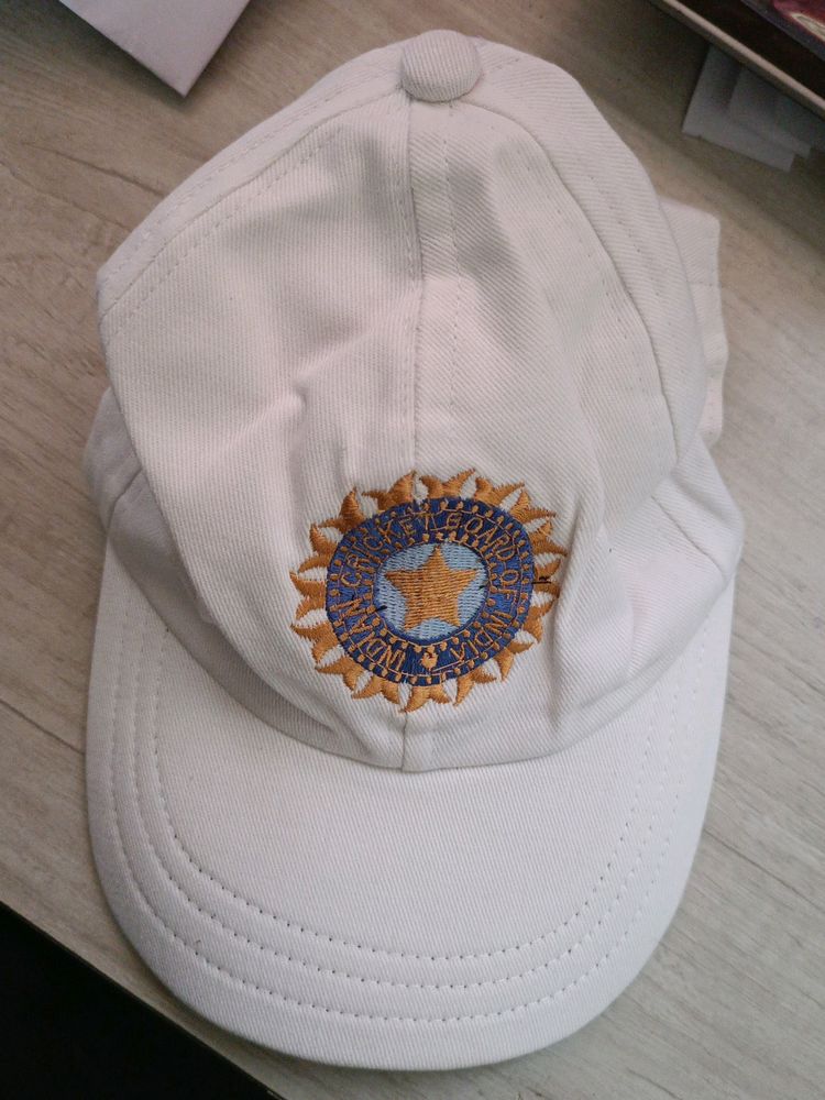 Team India Cap White Pack Of 2