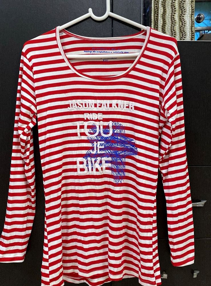 Striped Long Sleeve Tee