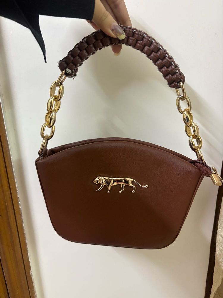 Chic Brown Handbag