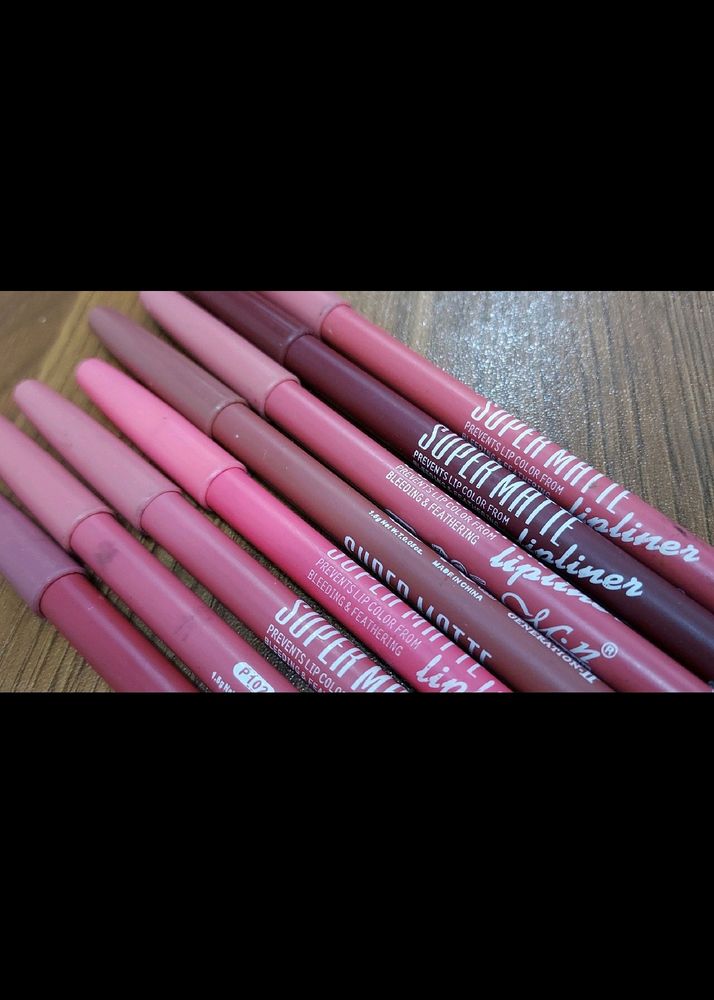 Super Matte Lipliner 8 Pieces