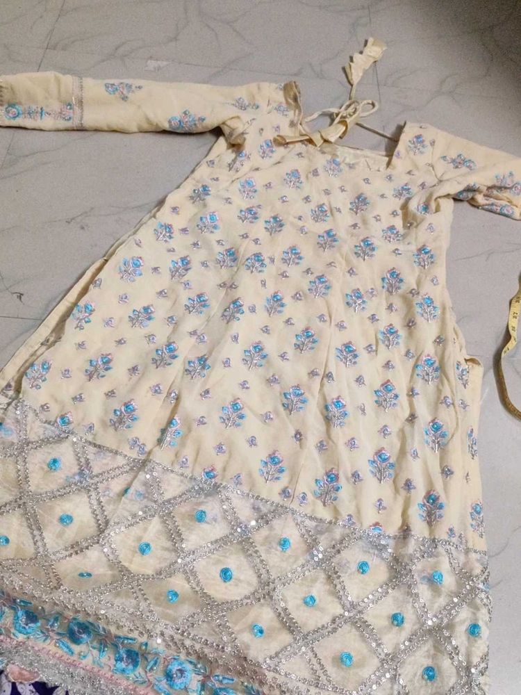 Elegant Floral Kurta