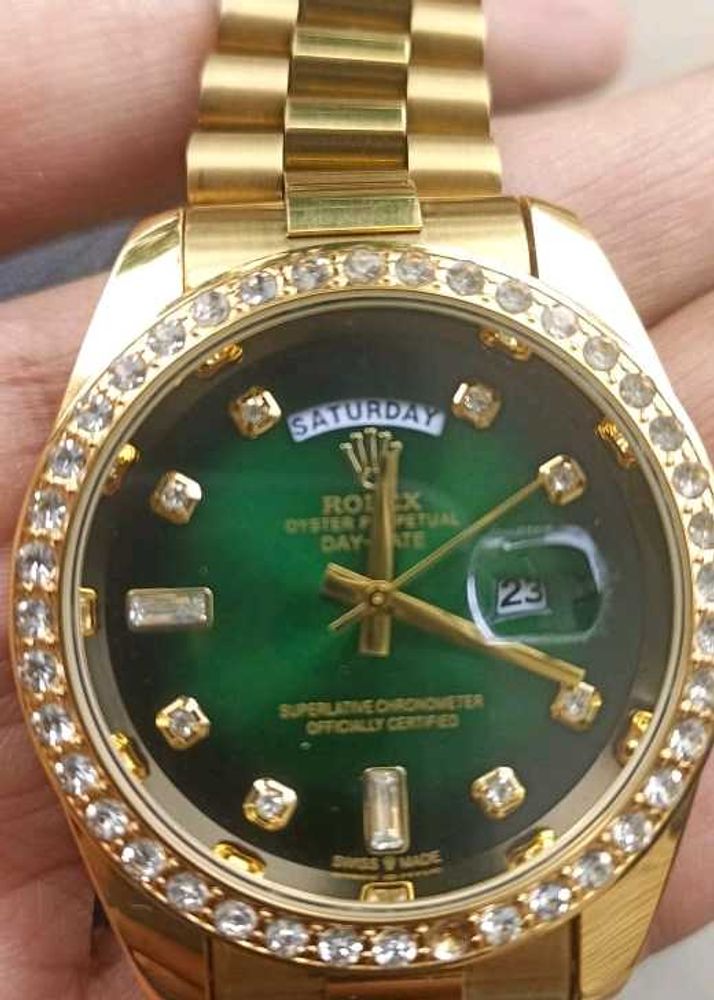 Premium 1st Copy Rolex Day-Date Gold Watch