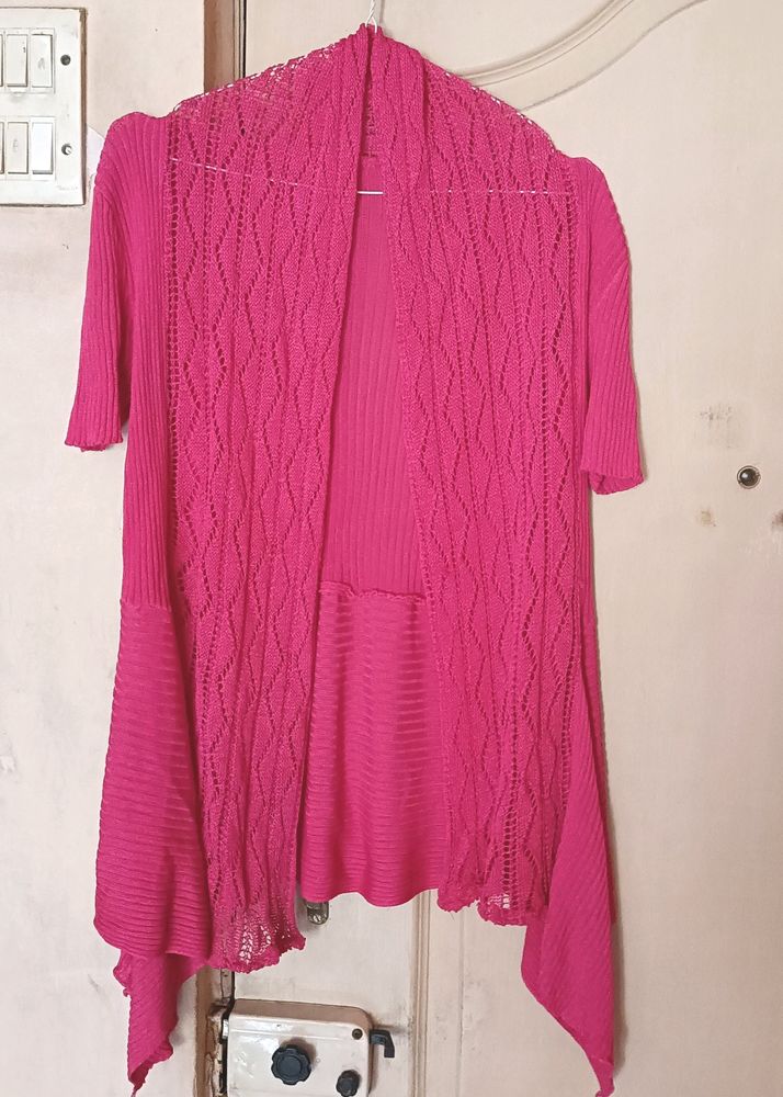 Pink Shrug
