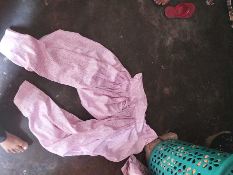 Pink salwar suit
