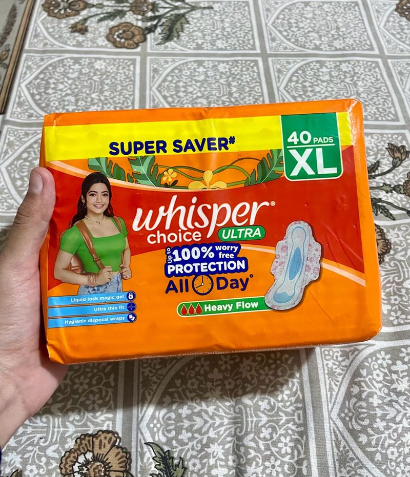 Whisper Choice Ultra XL Pads