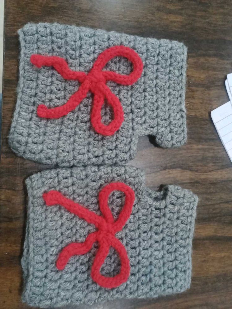 Aesthetic crochet Gloves for girls | age 13-15 fo