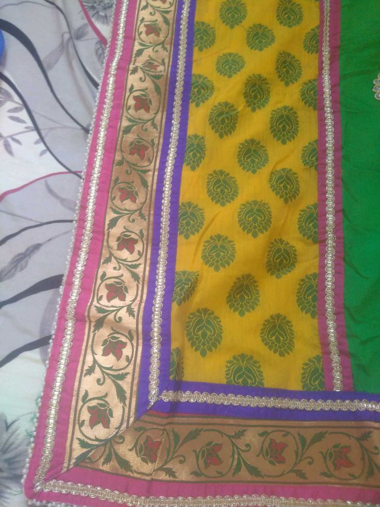 a beautiful pure cotton saari