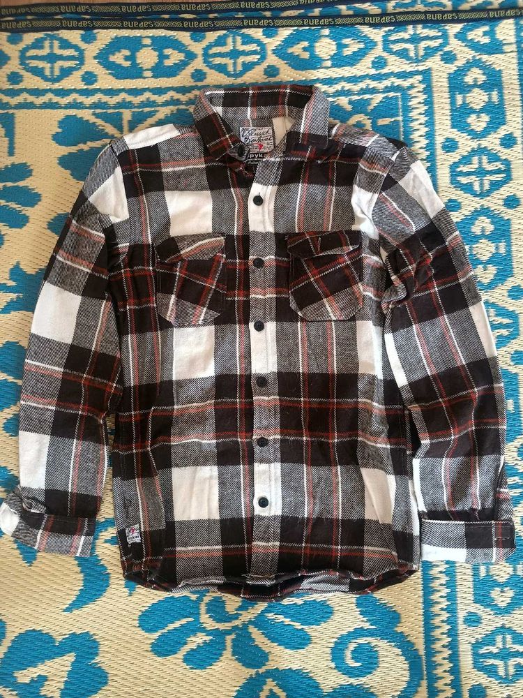Plaid Flannel Shirt