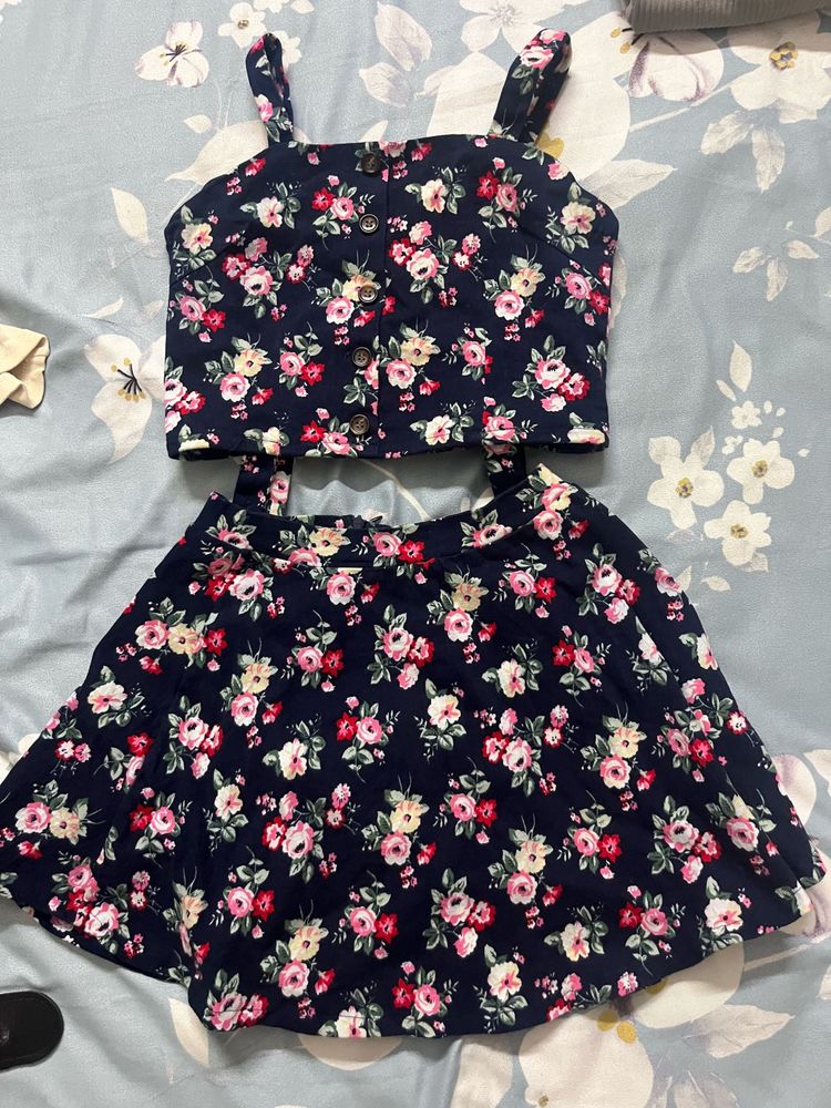 Floral Two-Piece Set