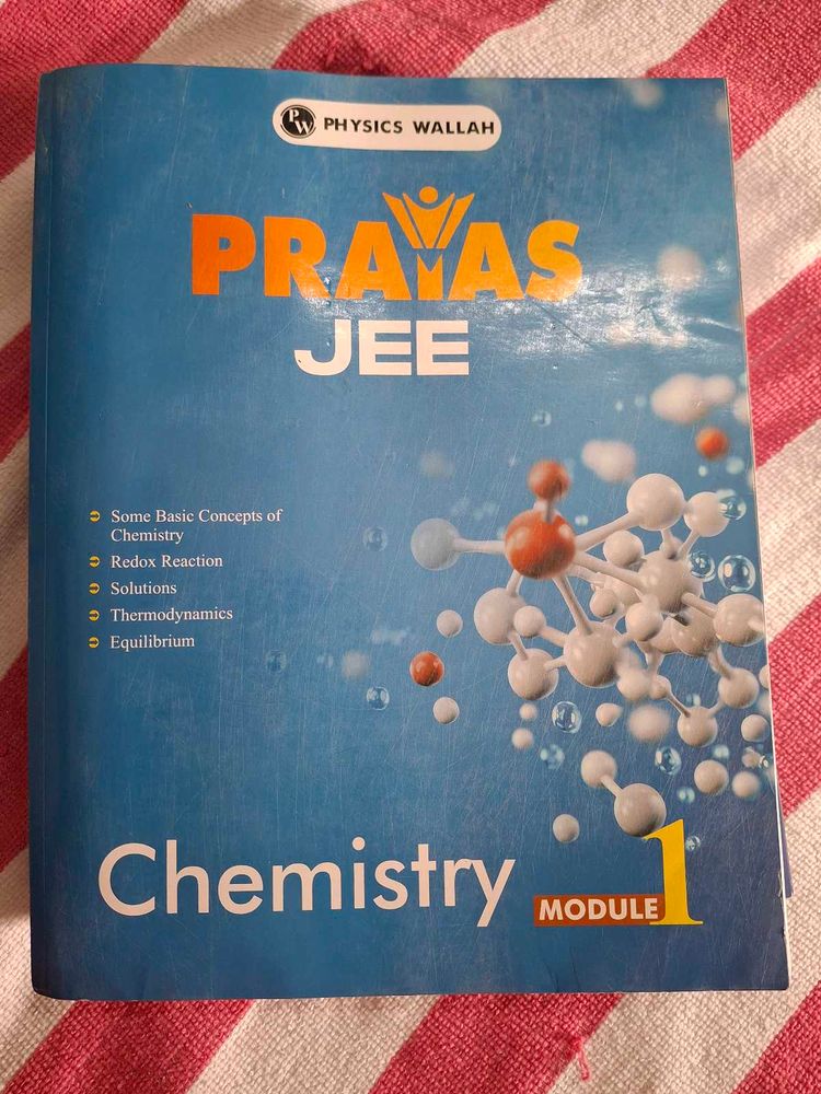 Prayas JEE Chemistry Module [8 modules]