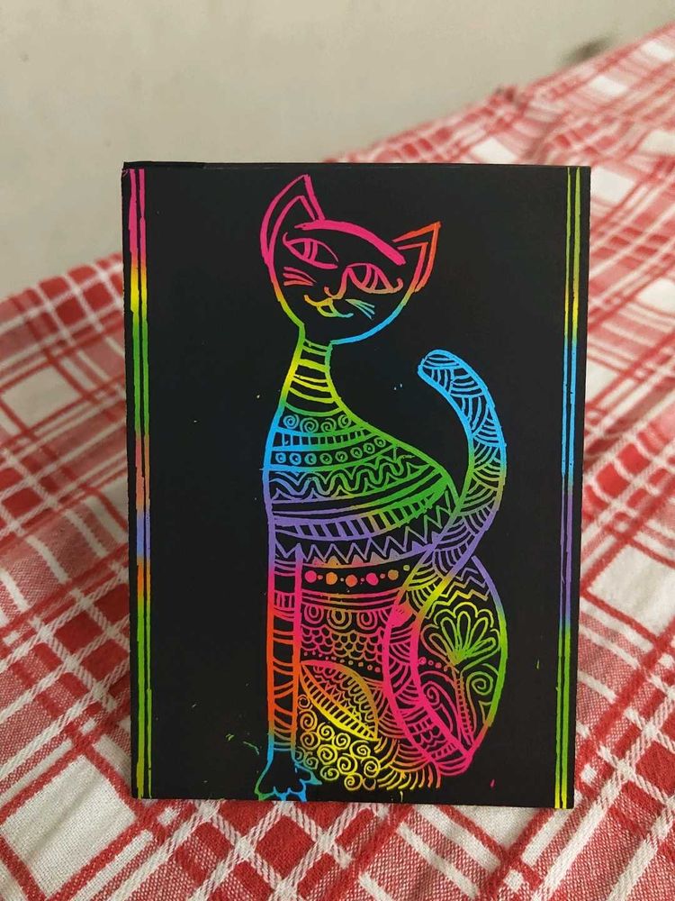 Mandala Art Cat Design