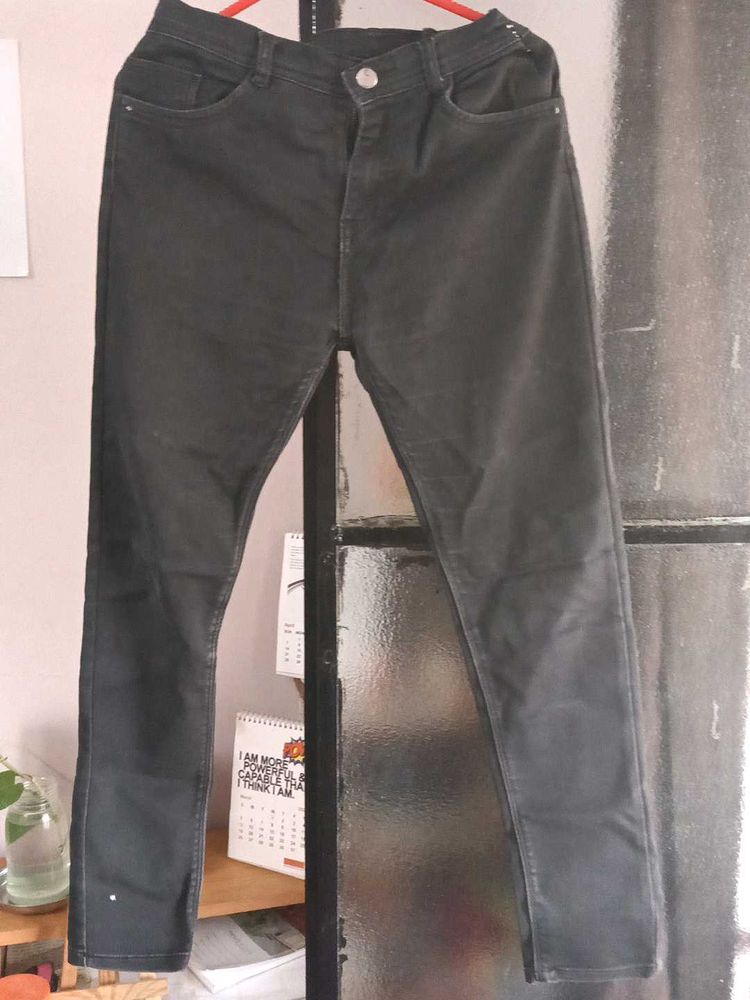 Black Denim Jeans