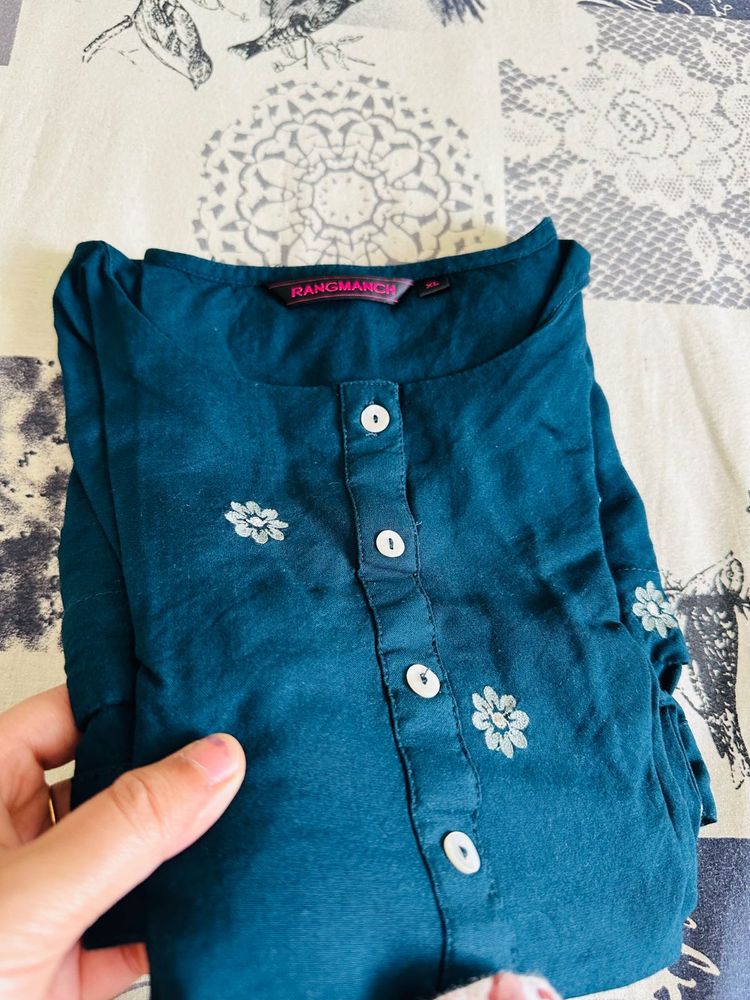 Rangmanch Embroidered Kurta